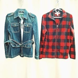 🎊 Ralph Lauren  🛍 BuffaloPlaid BUNDLE- free Tee!  🛍🎊